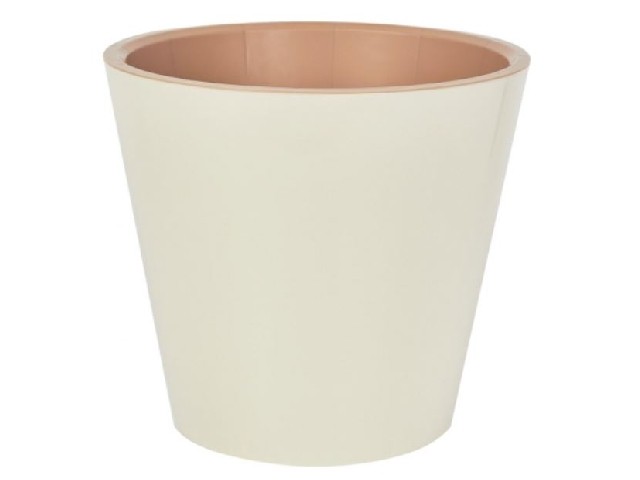 Горшок для цветов London 190 мм, 3,3л Сливочный